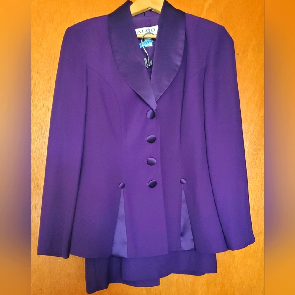 Suit, Skirt and Jacket, Algo Petite Size 8